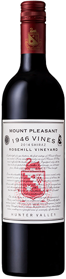 1946 Vines Rosehill Vineyard Hunter Valley Shiraz Shiraz 2014 | Mount Pleasant
